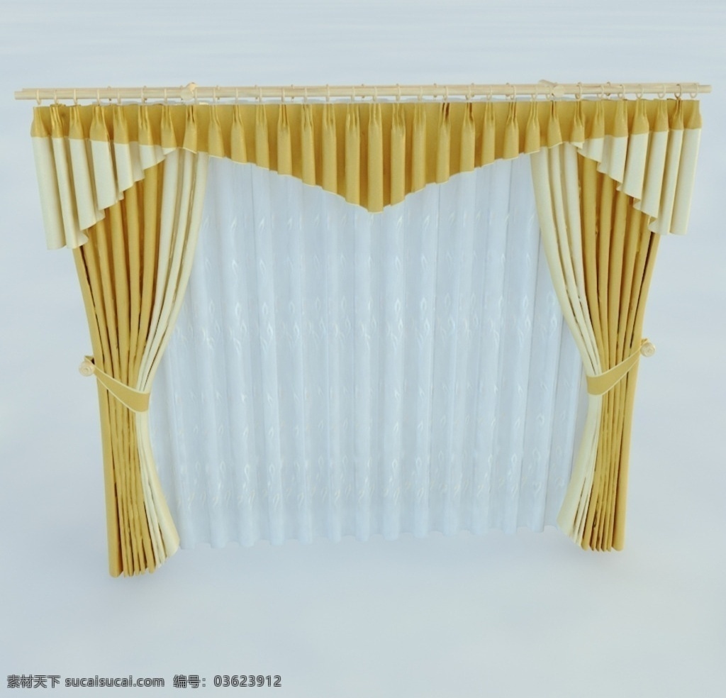 窗帘 优美窗帘模型 室内模型 窗户 vray模型 3d设计 max