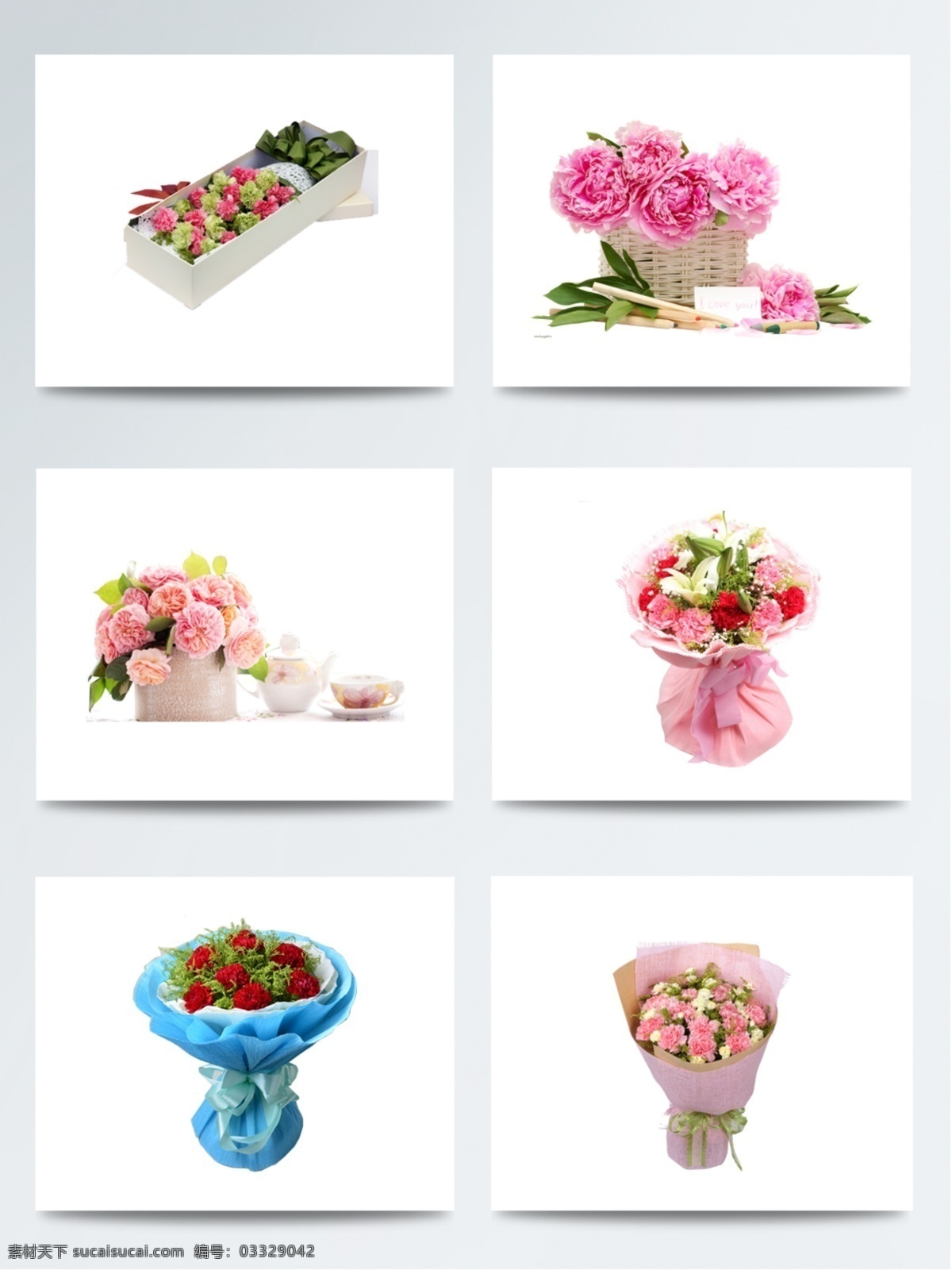 康乃馨 花束 元素 母亲节 花卉图案 鲜花素材 配图 免扣素材