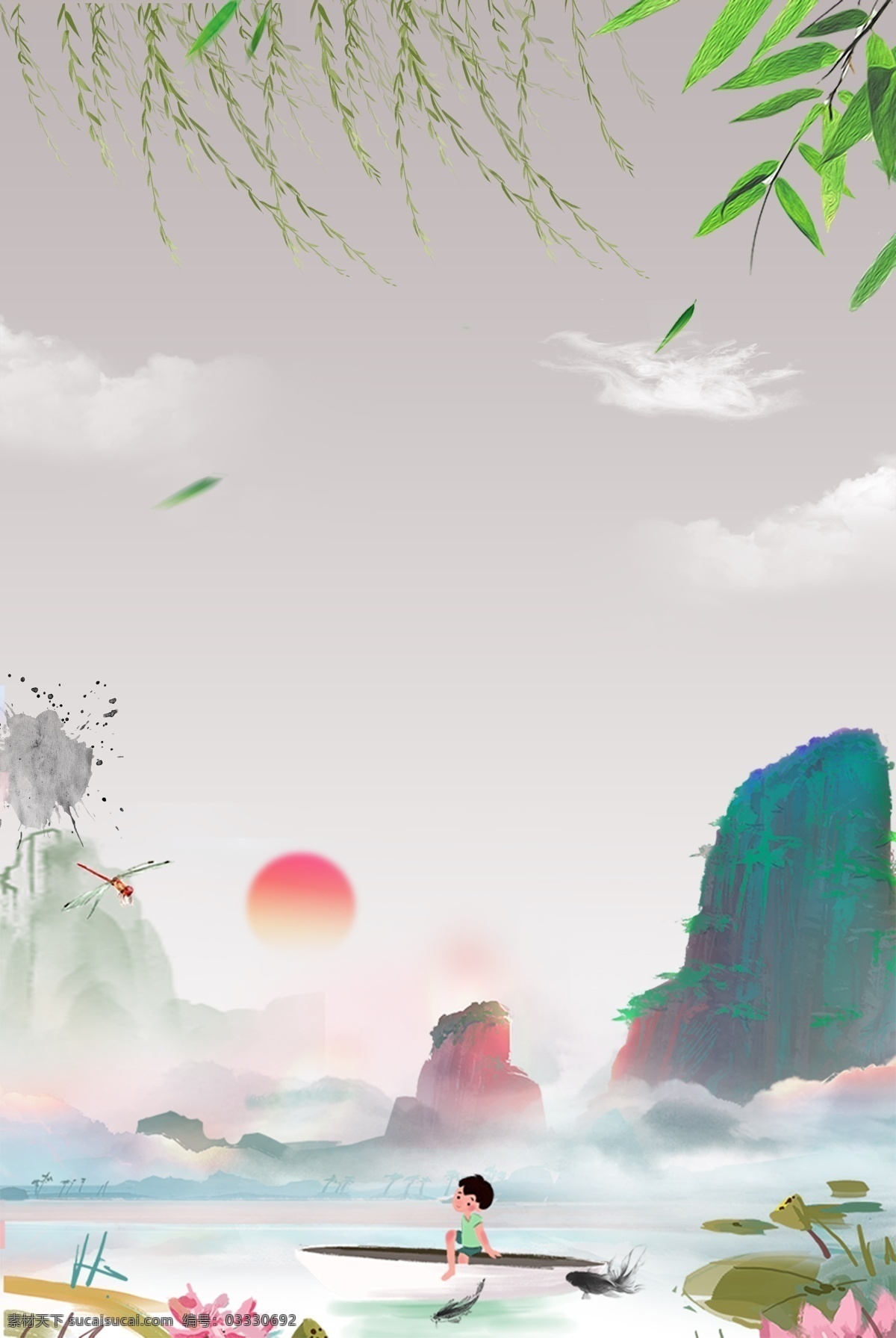 清明 背景 扫墓 春季 春雨 踏青 清明节 祭亲 踏