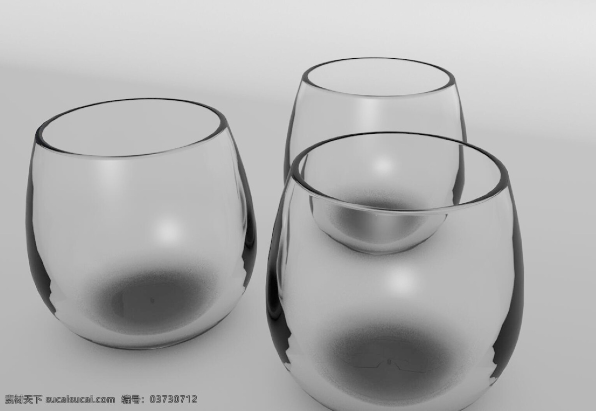 玻璃杯 玻璃 杯子 透明 单色 黑白 生活百科 生活素材