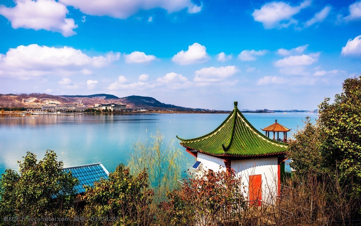 南京 六合 金牛 湖 风景 高清 自然风景 六合金牛湖 旅游摄影 国内旅游