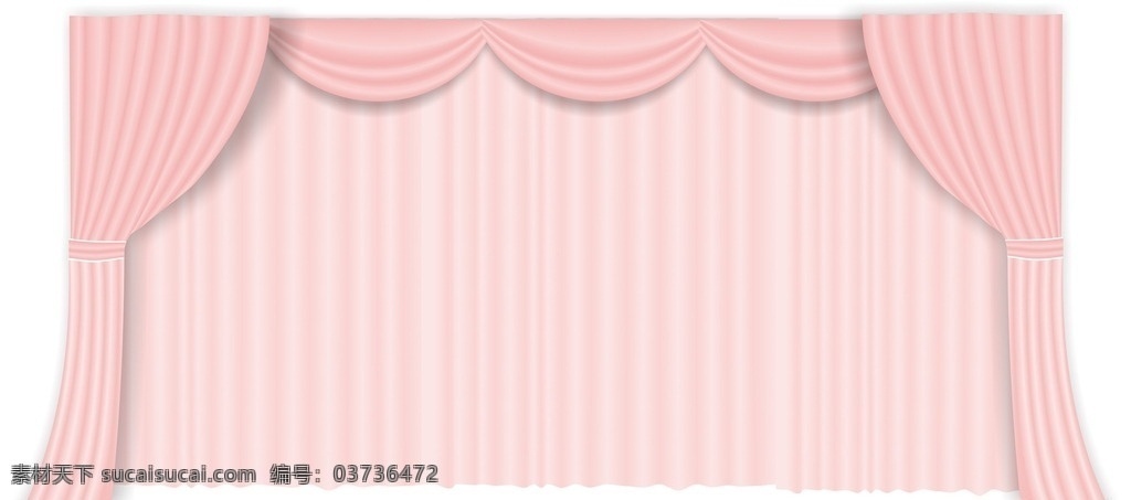 布幔 粉色 背景 舞台背景 纱幔 环境设计 其他设计