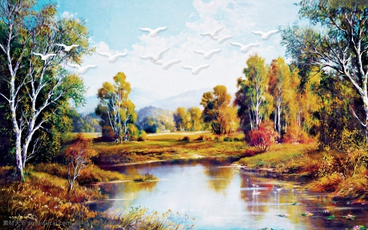 抽象 油画 风景 玄关 屏风 电视 背景 墙 电视背景墙 壁画