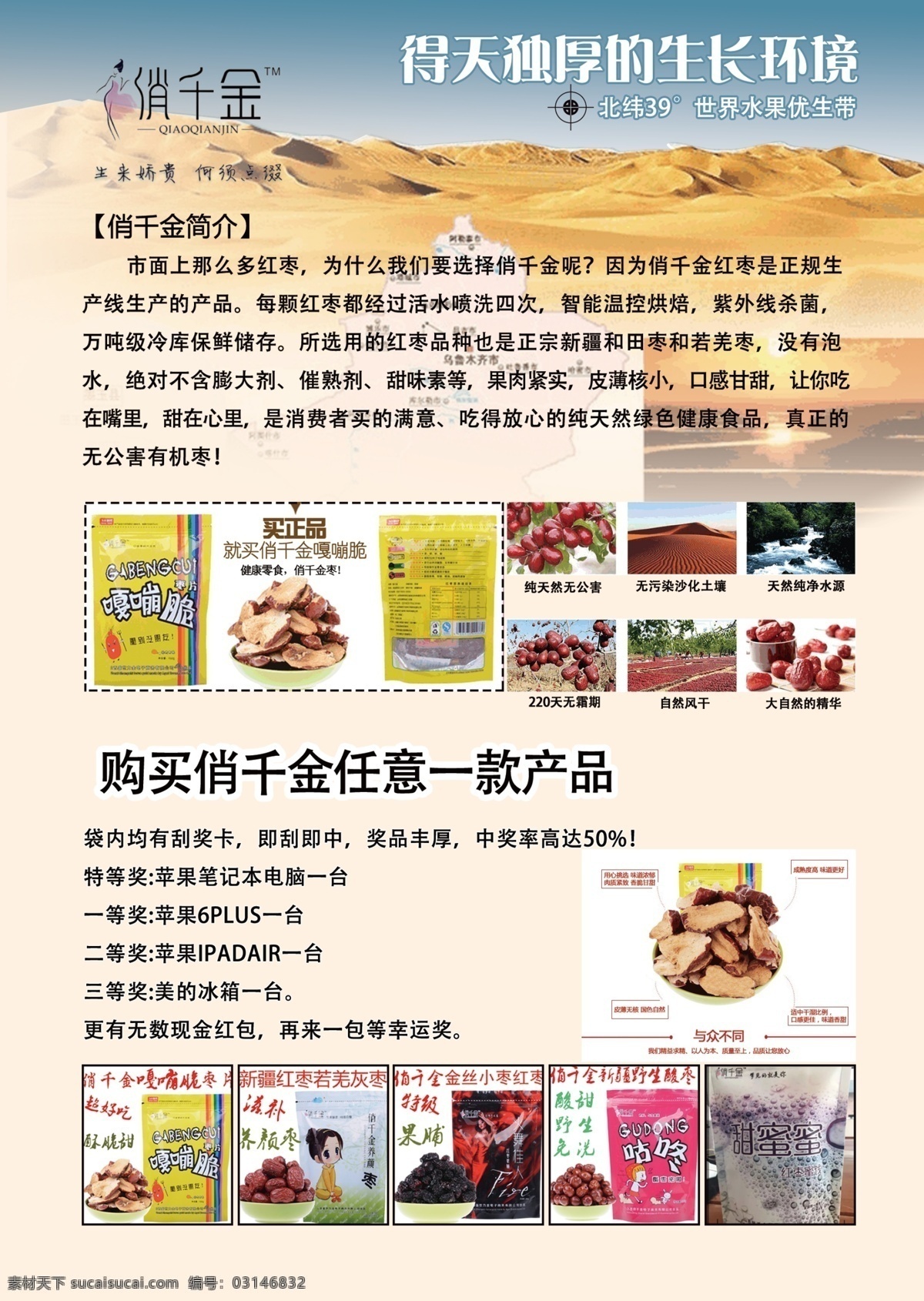 俏千金宣传单 俏千金 红枣 宣传单 海报 气候 产品简介 幸运奖品 娇贵 食品 干果 包装 dm宣传单
