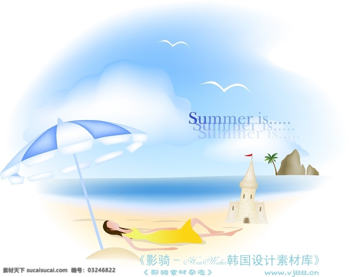 天使 插画 hanmaker 韩国 设计素材 库 天使插画 女神 梦幻 女性 卡通 秋意 花瓣 矢量