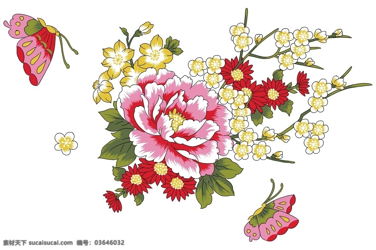 牡丹 国画牡丹 工笔牡丹 牡丹颂 赏牡丹 蝴蝶 彩蝶 中国风 古典 背景墙 装饰画 客厅背景 家居 装饰 牡丹花 报春图 双喜临门 喜临门 国画 时尚 花开富贵 富贵吉祥 背景 花纹背景 分层