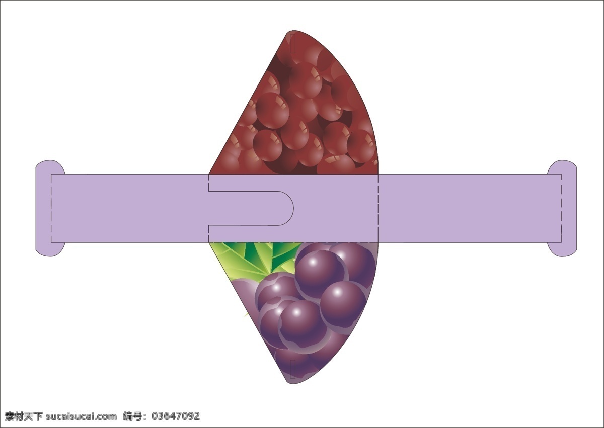 包装设计 葡萄 葡萄矢量素材 糖果包装盒 紫色 葡萄模板下载 三角包装盒 糖果盒 矢量 矢量图 其他矢量图