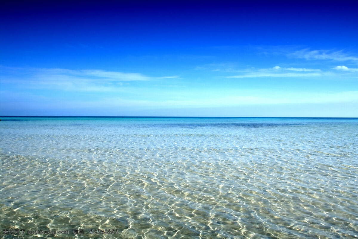 高清 大海 海 海水 蓝天 蓝天白云 风景 生活 旅游餐饮