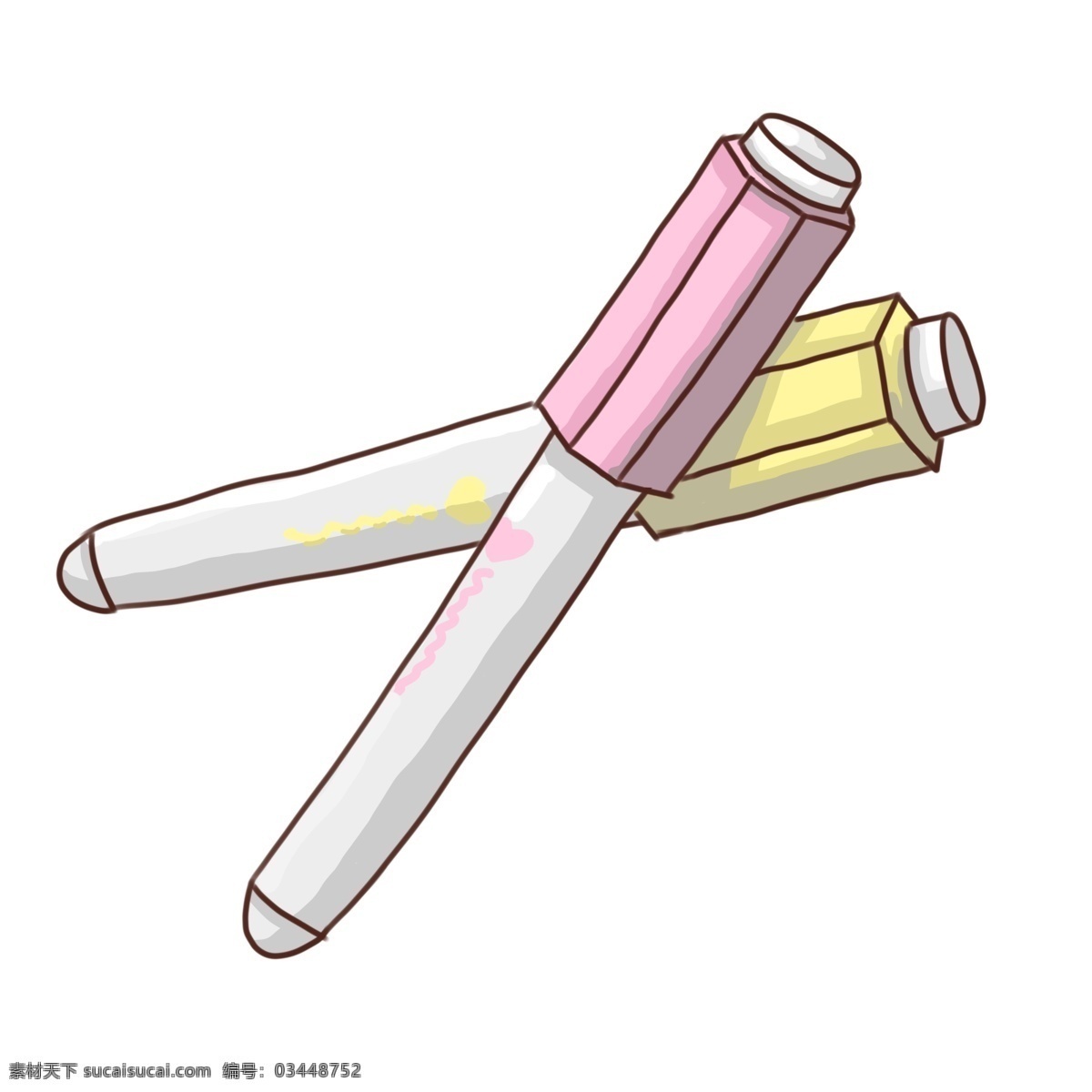 好看 铅笔 卡通 插画 好看的铅笔 卡通插画 写字用笔 笔的插画 文学用笔 学习文具 漂亮的铅笔