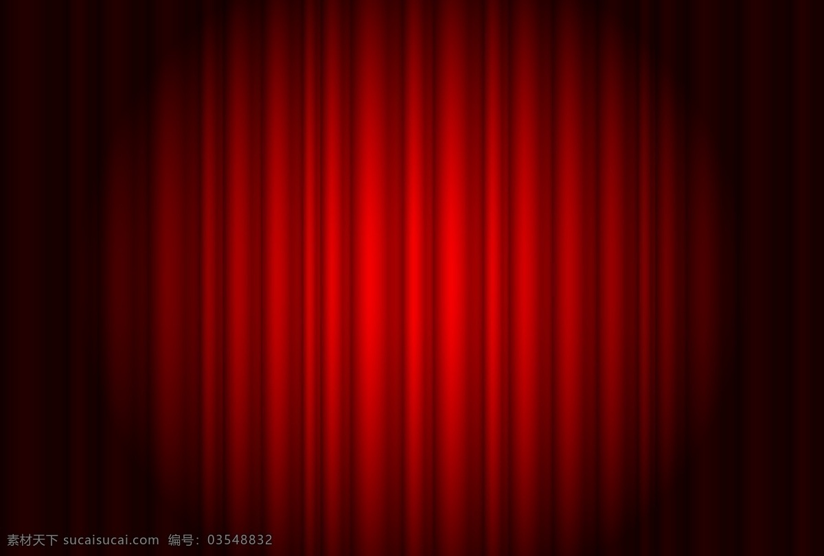 灯光 照应 红色 幕布 矢量 背景 背景布 矢量素材 矢量图 其他矢量图