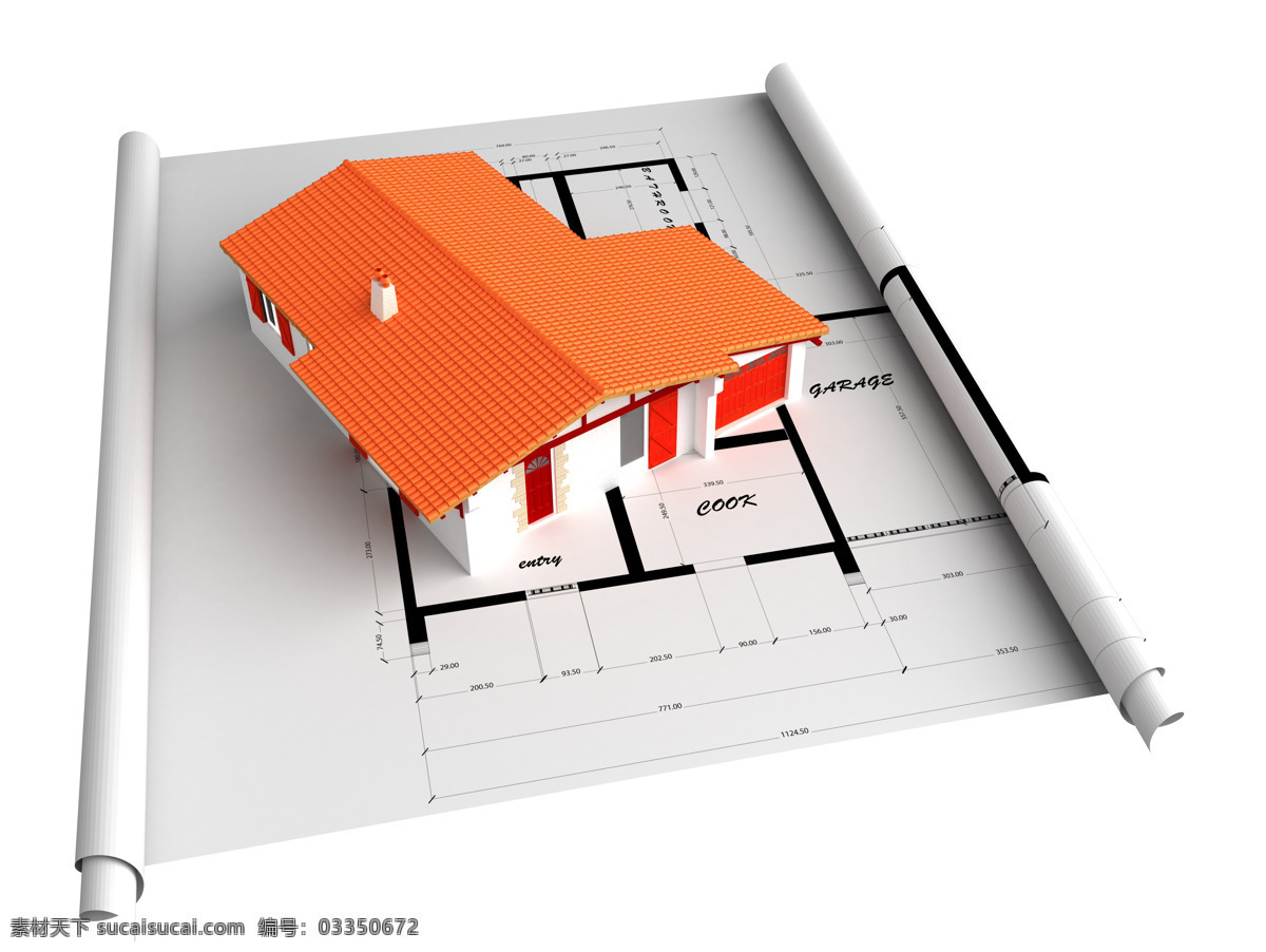 房子 模型 建筑 图纸 房子模型 建筑图纸 平面图 施工图 建筑设计 其他类别 生活百科
