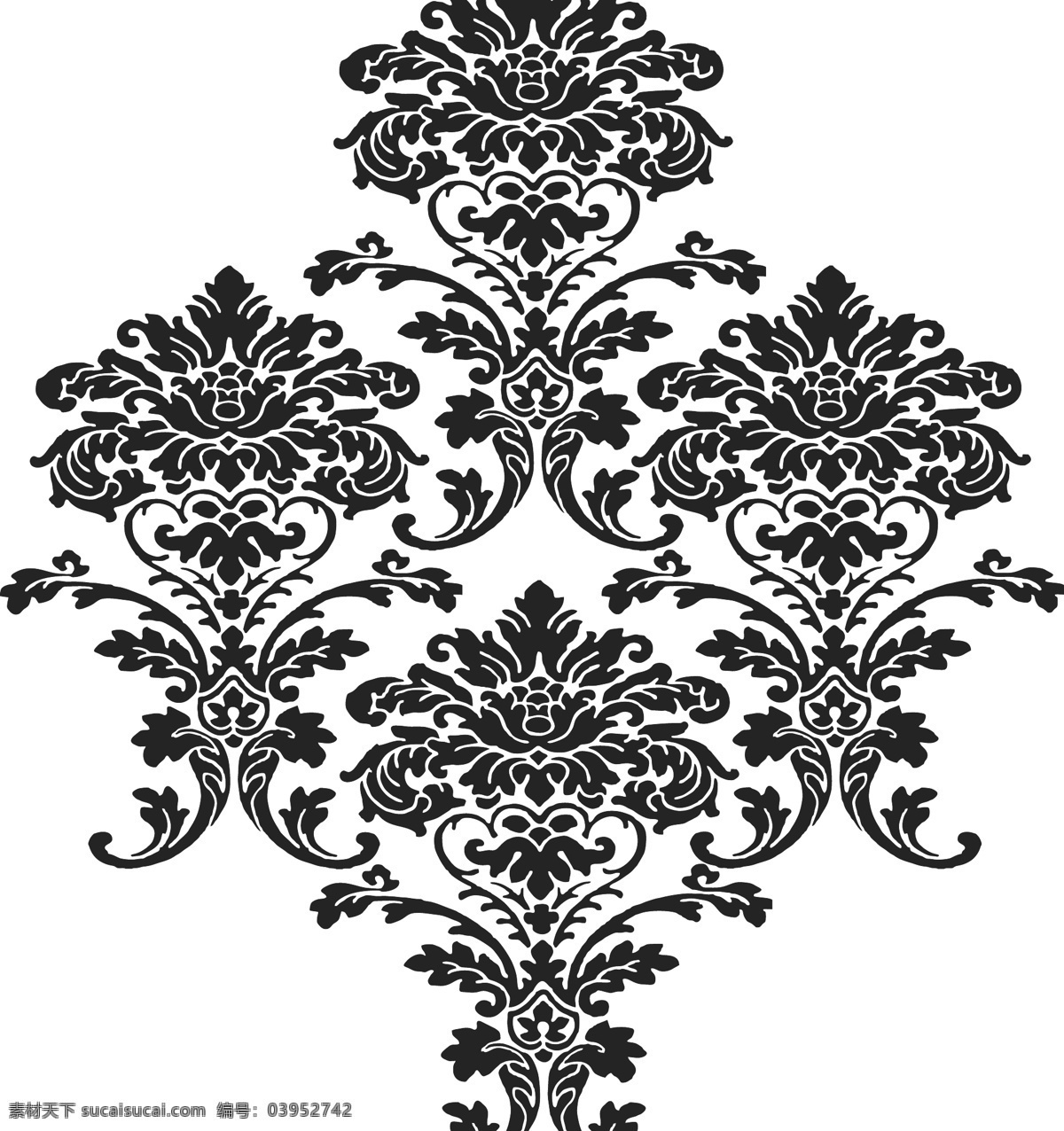 涂料 印花 丝网 模具 黑白 图案 花边花纹 底纹边框