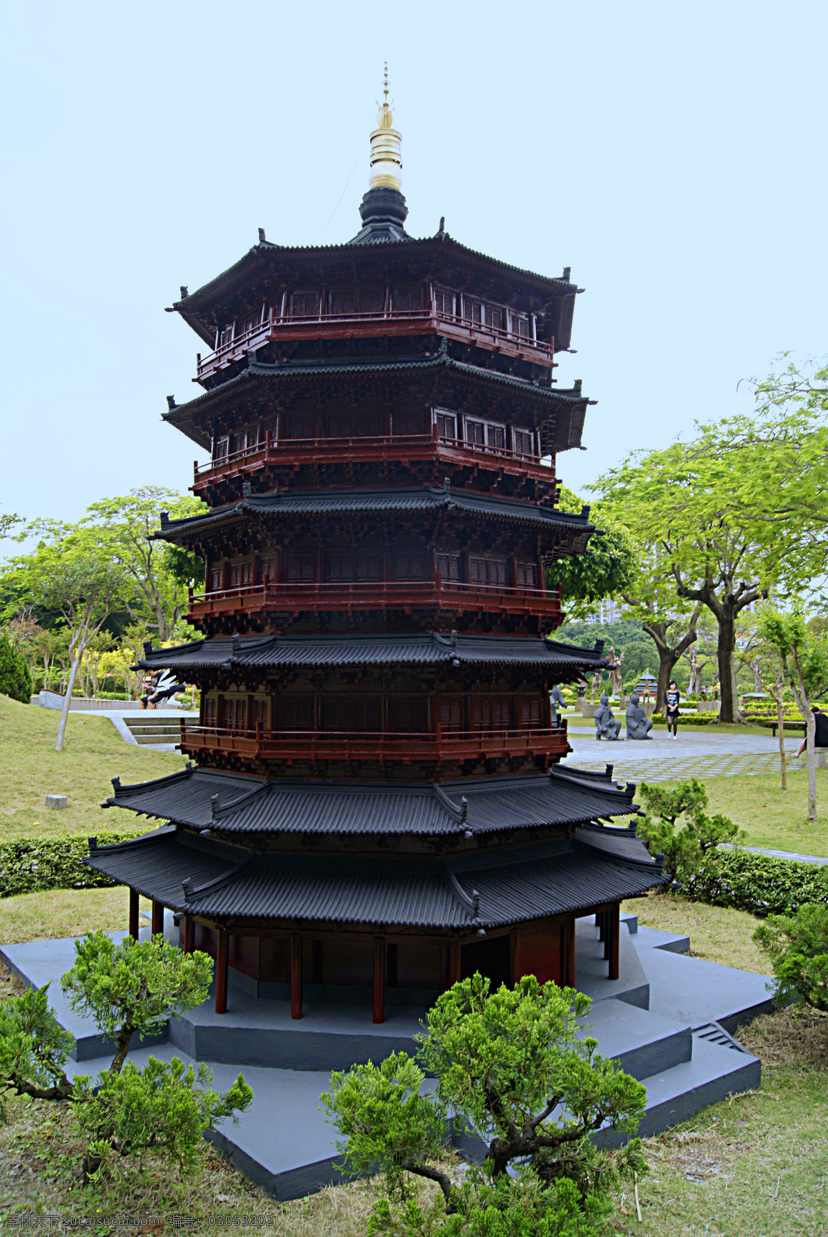 微缩景观 深圳 锦绣中华 应县木塔 山西景观 旅游 旅游摄影 人文景观