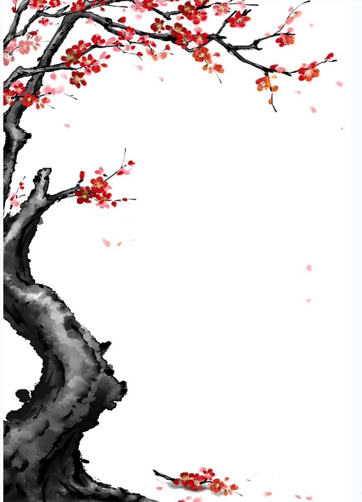 水墨画背景 梅花 梅 红梅 梅兰竹菊 傲雪迎春 梅花素材 水墨梅花 梅花图 工笔梅花 风景画 梅花傲雪 梅花赋 香兰雅室 咏梅 中国风 古风 中国风海报 古风海报 中国风背景 古风背景 古风海报背景 山水画 山水画背景 水墨画 中国风展板 古风展板 山水画展板 水墨画展板 分层