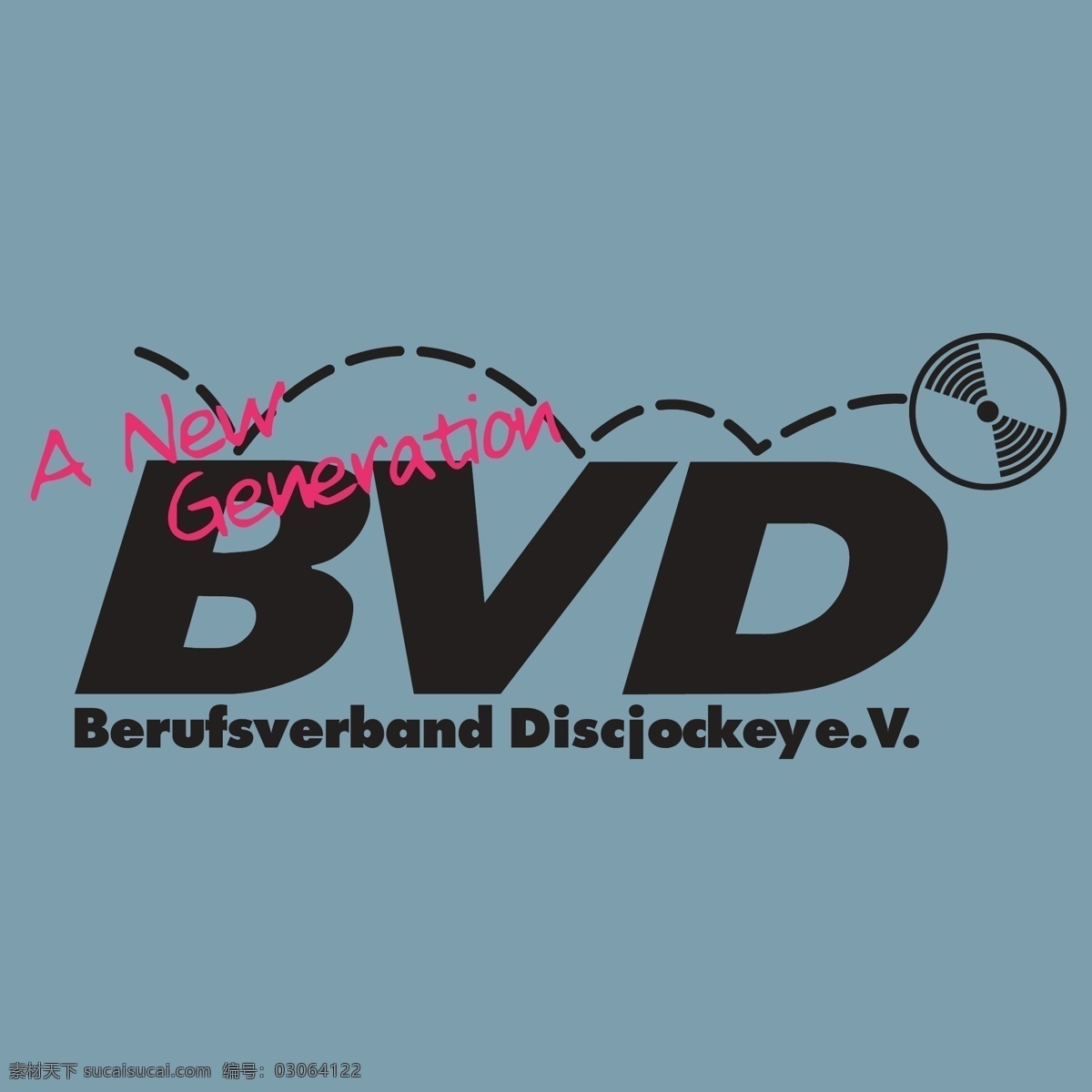 logo大全 logo 设计欣赏 商业矢量 矢量下载 bvdberufsverbanddiscjockeyev 乐队 标志设计 欣赏 网页矢量 矢量图 其他矢量图