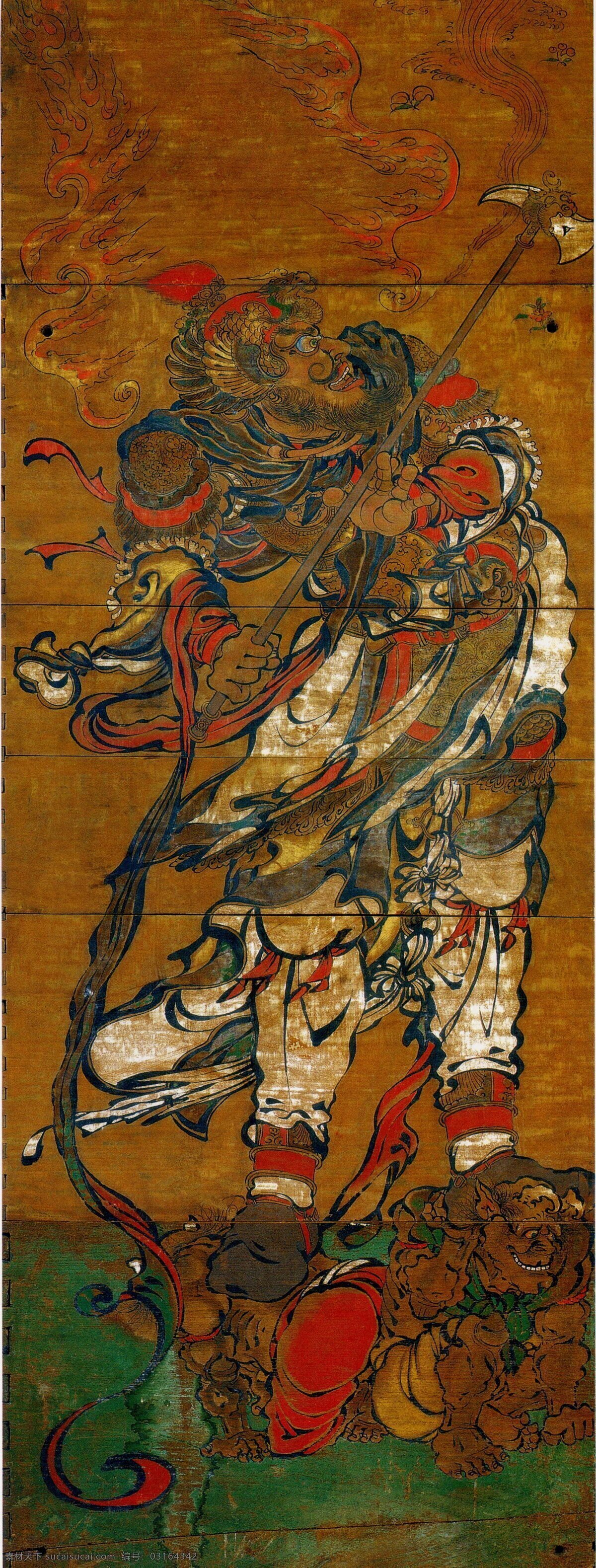 天王像 苏州 瑞光塔 云岩寺 壁画 宗教信仰 文化艺术