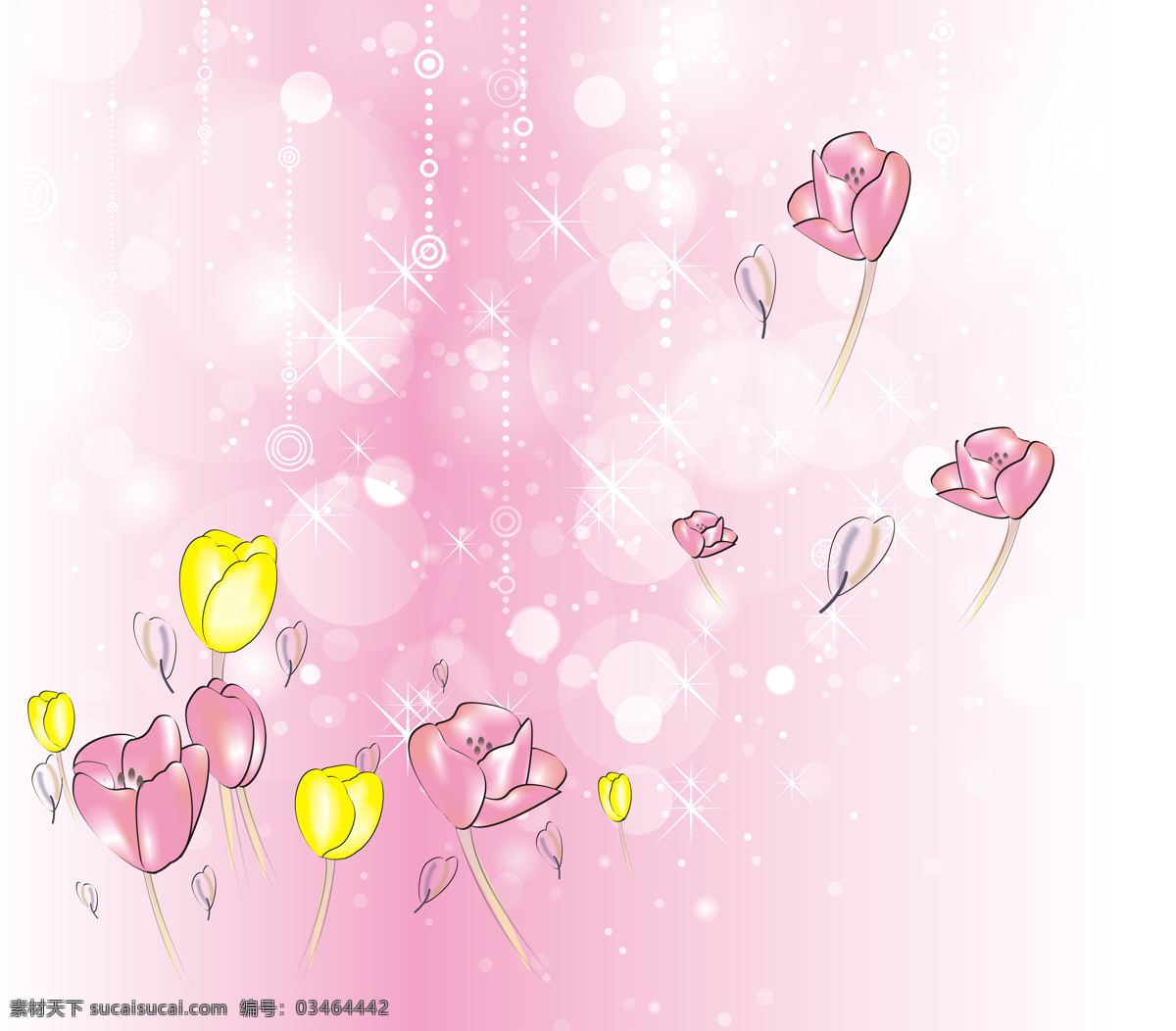 底纹边框 粉色 花瓣 浪漫背景 朦胧 梦幻花朵 柔美 时尚花朵 时尚花纹 时尚背景 郁金香 星光 装饰图案 移门 设计素材 移门图案 装饰素材