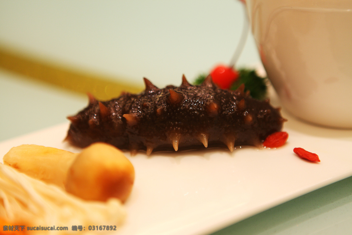 海参 盘子 食欲 生活类 传统美食 餐饮美食