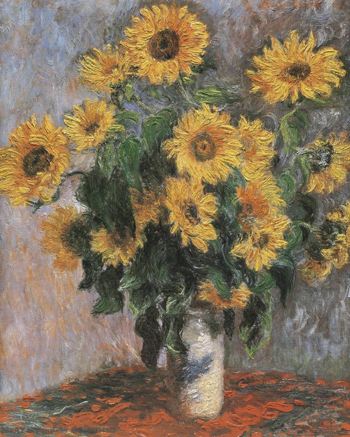鑾 花卉 水果 蔬菜 器皿 静物 印象 画派 写实主义 油画 装饰画 装饰素材