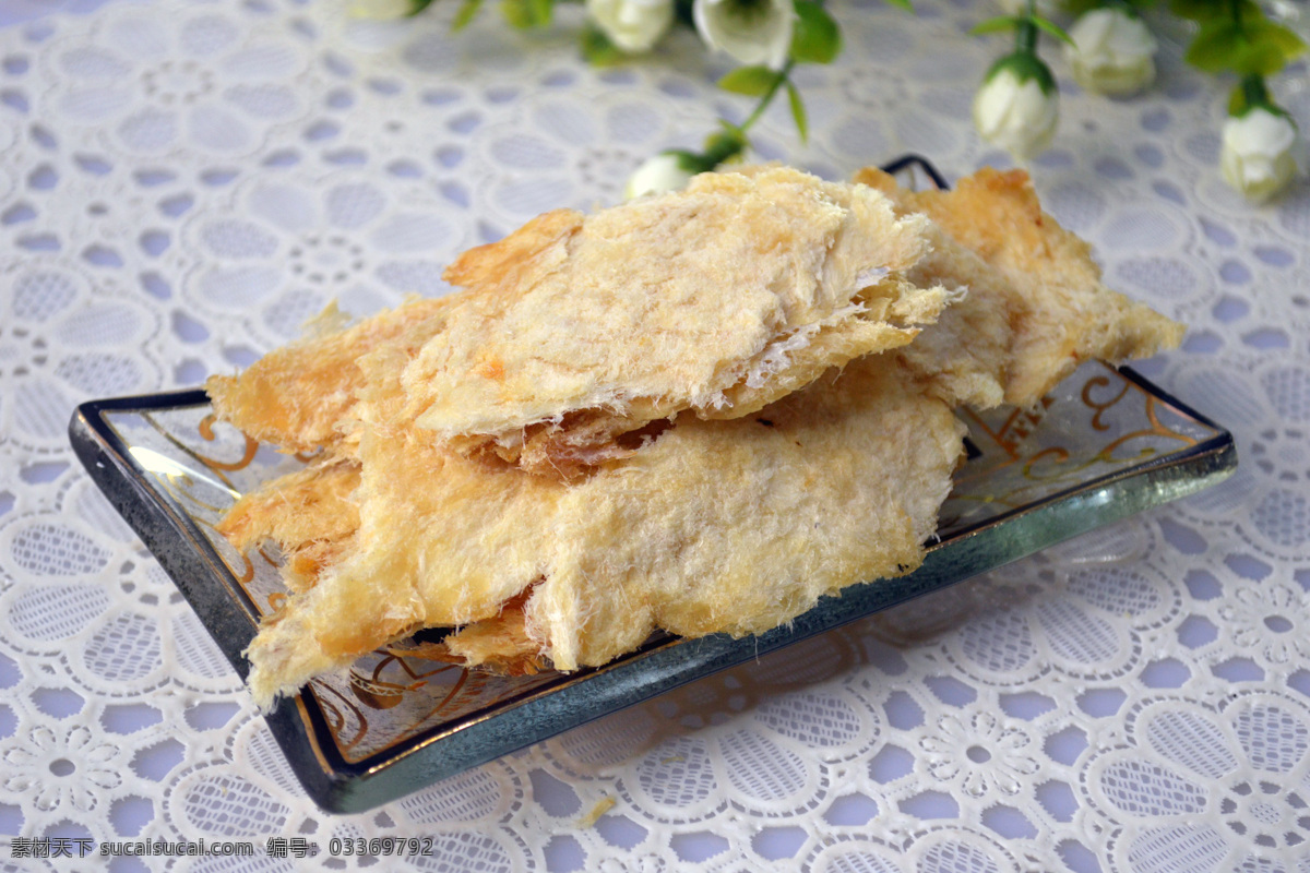 鱼片 食品 零食 烤鱼片 白底 餐饮美食 传统美食 灰色