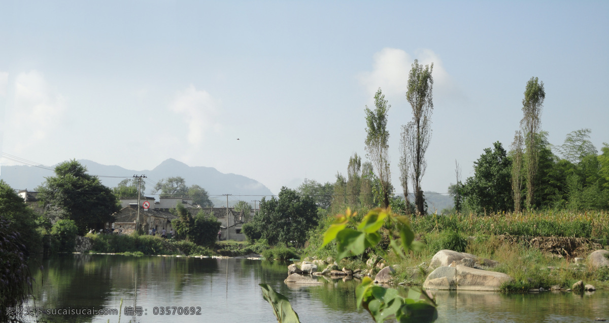 回忆 西溪 大图 风景 山水 唯美 古村景色 家居装饰素材 山水风景画