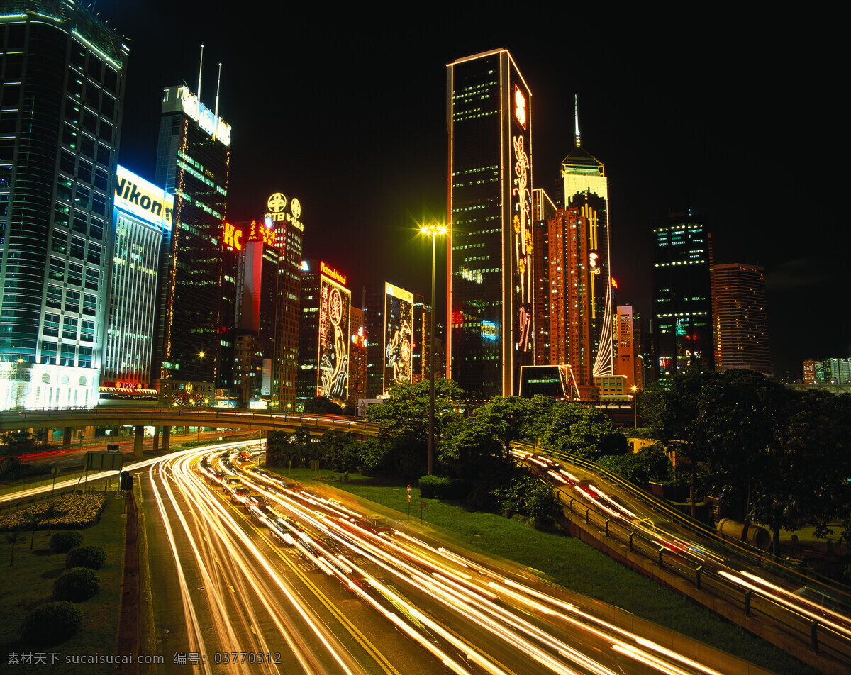 城市夜景摄影 城市之夜 城市夜景 高楼大厦 繁华都市 繁荣城市 灯光 霓虹灯 道路 马路 城市风光 环境家居 黑色