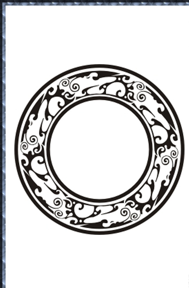 硅藻 泥 图中 国风 矢量 雕刻 图 硅藻泥图 矢量图 中国风 玉佩 玉玦 花纹 硅藻泥中式风 室内广告设计