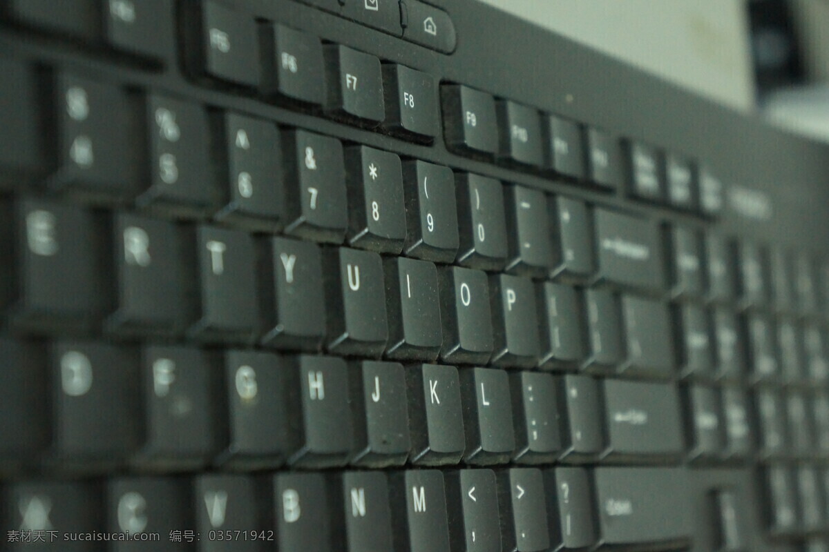 电脑 键盘 电脑键盘 黑色 生活百科 生活素材 微距 字母 英文 矢量图 艺术字