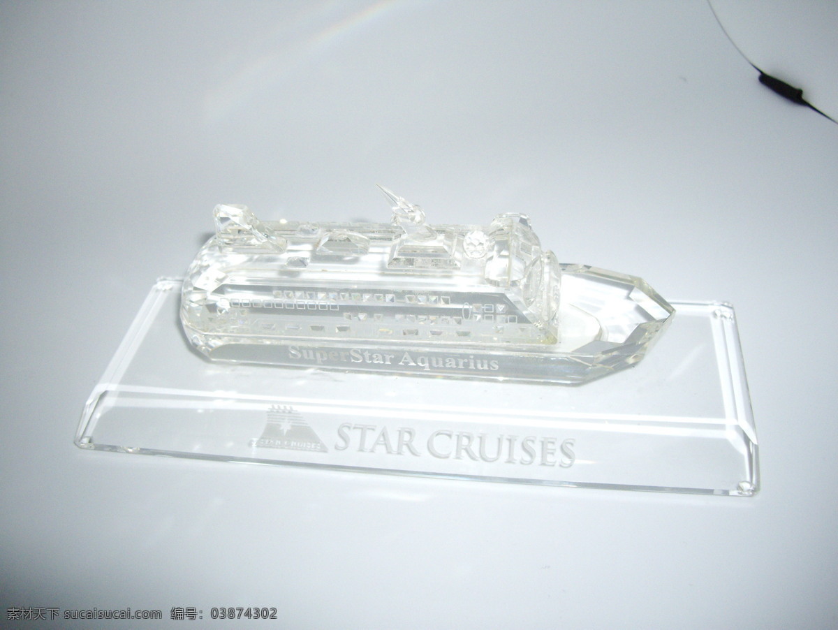 水晶战舰 水晶 工艺品 文化艺术