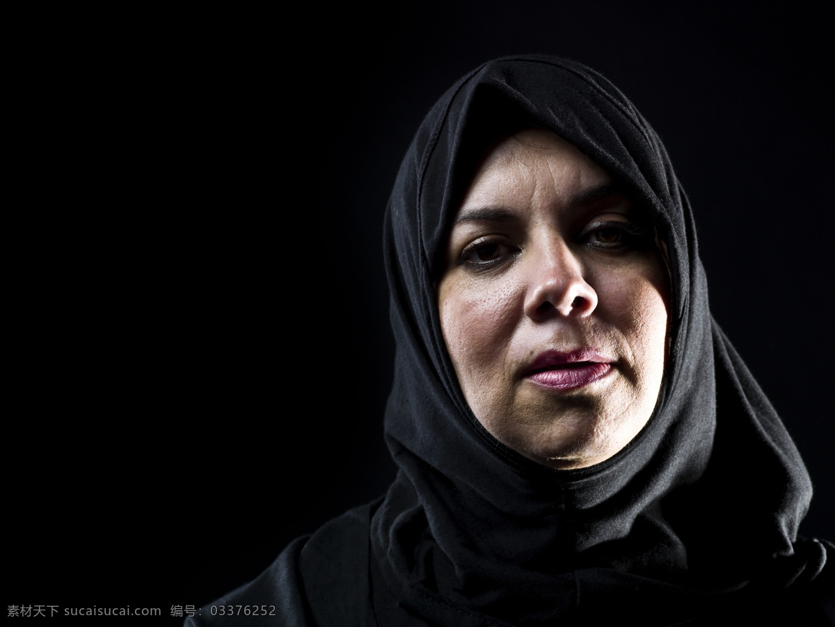 裹 头巾 阿拉伯 女人 阿拉伯女性 阿拉伯妇女 外国女性 外国女人 生活人物 人物图片