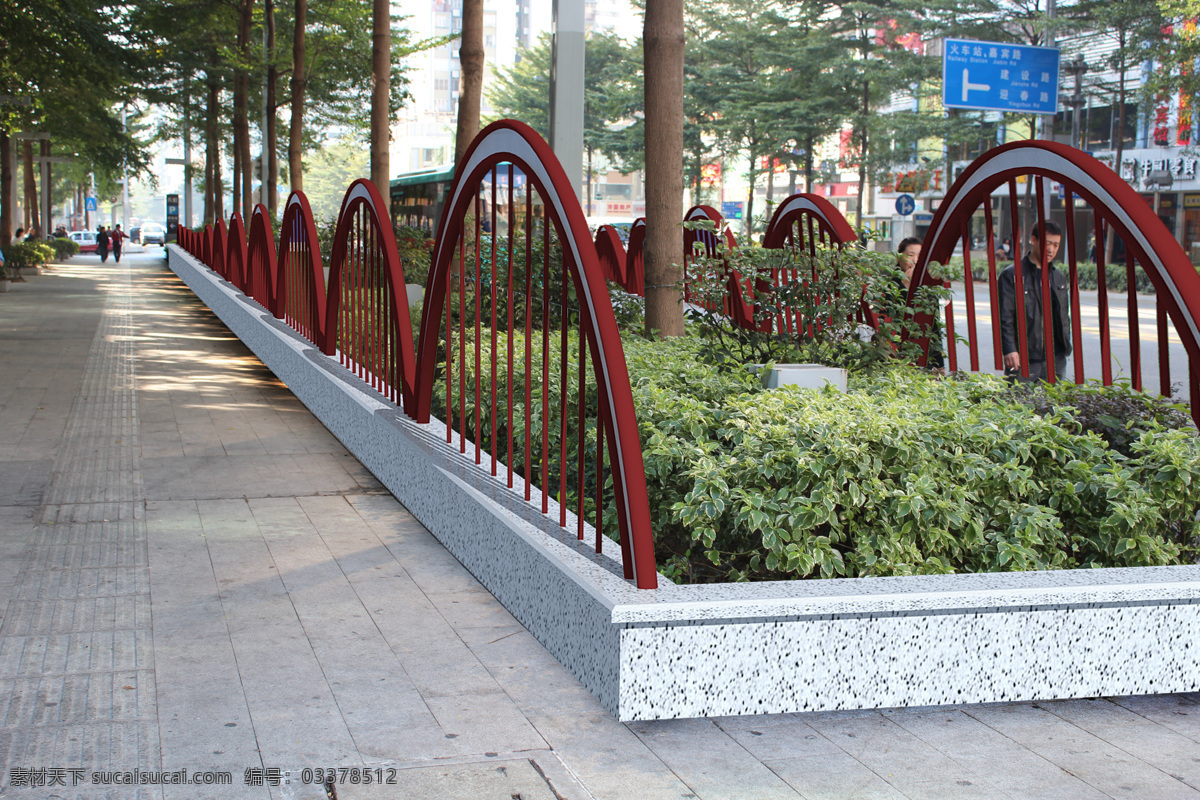 花池 创意花池 花池边 铁艺花池 特色花池 道路绿化 道路景观 景观设计 环境设计