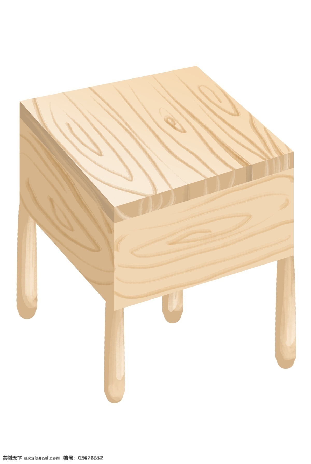 白色 木质 桌子 插画 白色的桌子 卡通插画 木质插画 木纹插画 木质产品 木纹物品 精美的桌子
