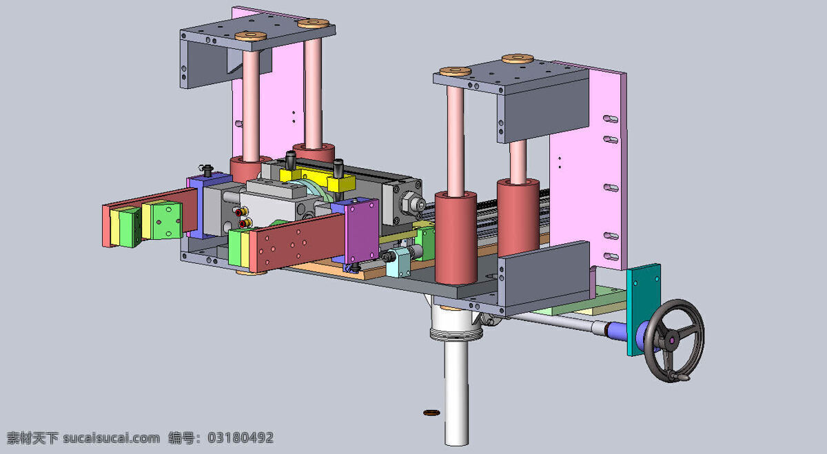 flipover 装置 组件 机器 模具 翻转 发明家 catia autocad solidworks 夹具 3d模型素材 其他3d模型