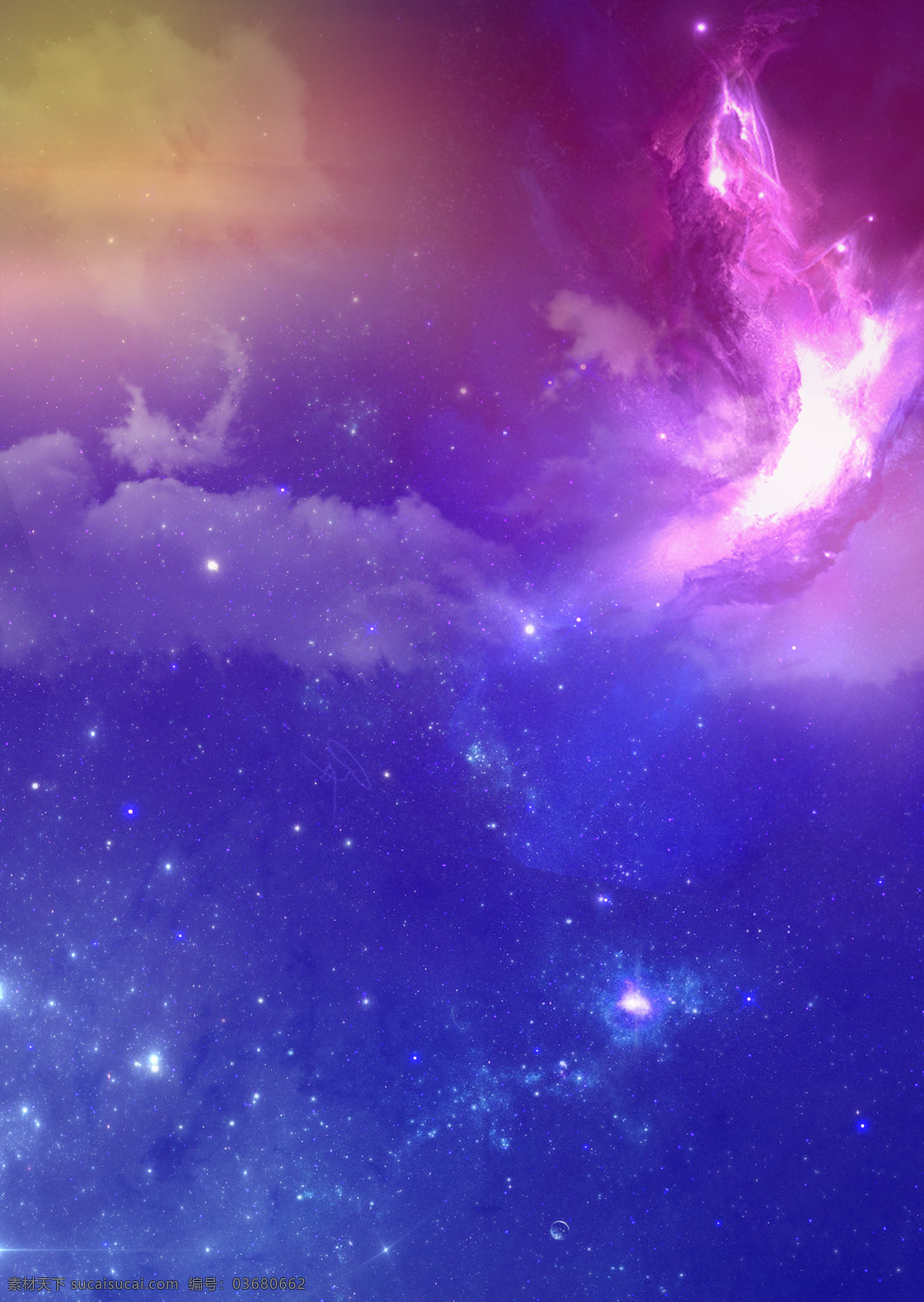 炫彩 星空 海报 背景 炫彩海报背景 星空海报背景 炫彩星空星月 蓝色