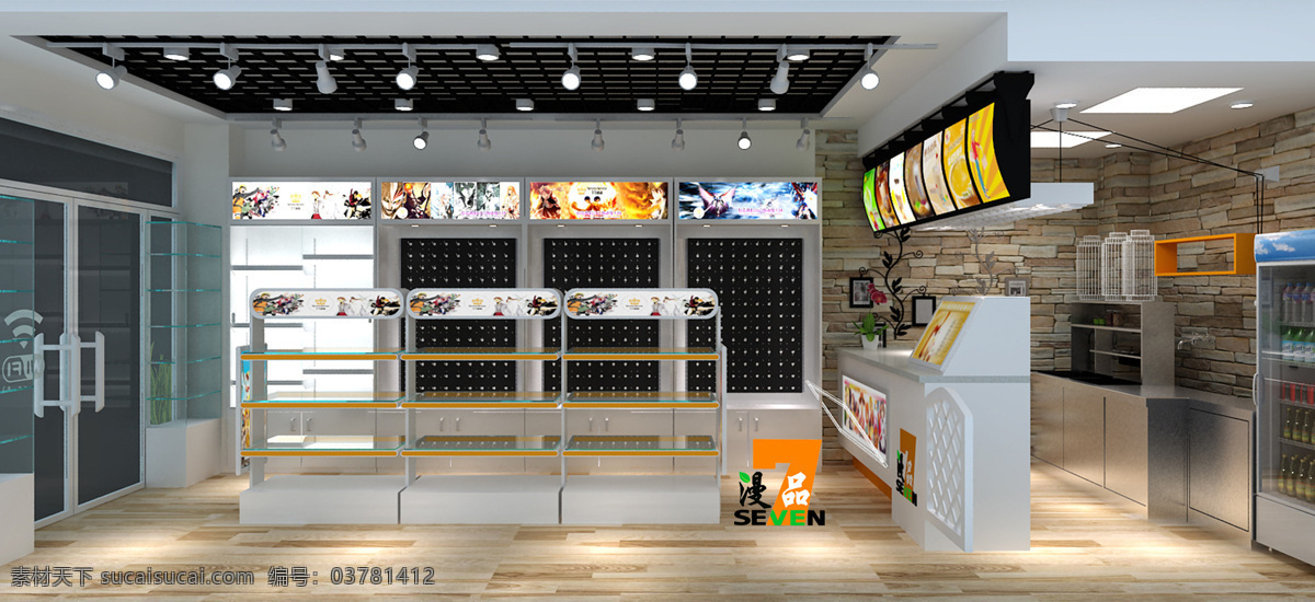 漫 品 动漫 奶茶店 店 加盟 环境设计 室内设计 奶茶店加盟 动漫店加盟 漫品 动漫主题餐厅 动漫奶茶 家居装饰素材