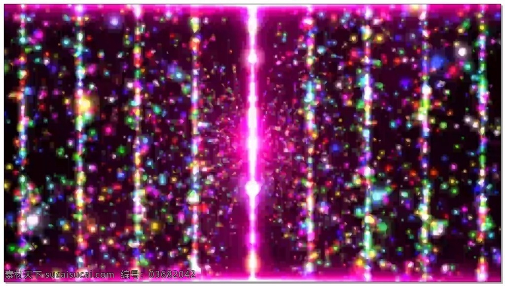 粉红 绚丽 粒子 视频 粉红色 炫彩 光束 迸散 动态素材 视频动态素材