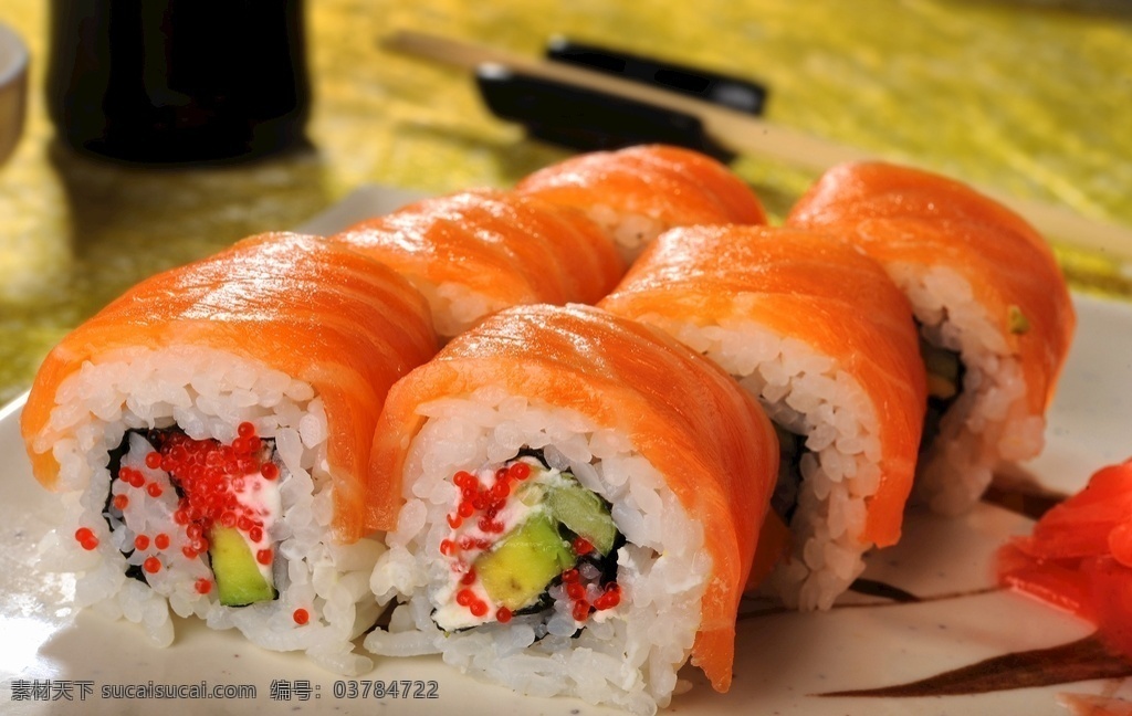寿司卷 鲑鱼 大西洋鲑 三文鱼 刺身 料理 日式寿司 日式料理 日料 日本寿司 日本料理 日本美食 日式美味 紫菜包饭 美食 包饭 紫菜卷 香肠 06食物 餐饮美食 西餐美食