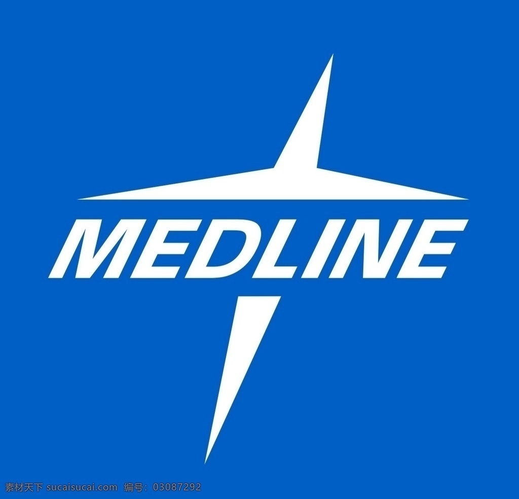 medline 美联 logo 标志 印刷 logo设计