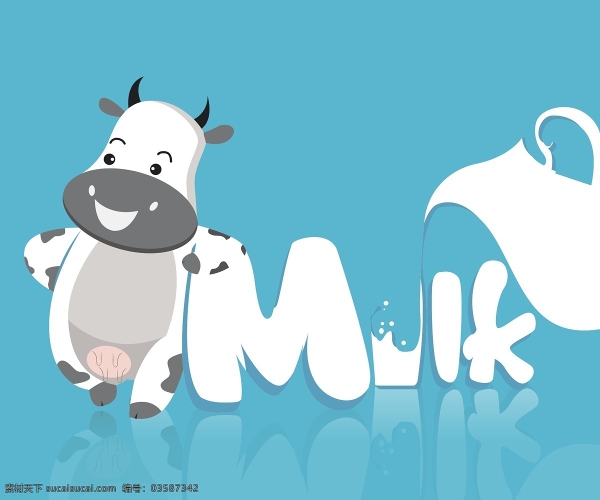 milk 牛奶 广告 背景 牛 奶牛 矢量背景 鲜奶