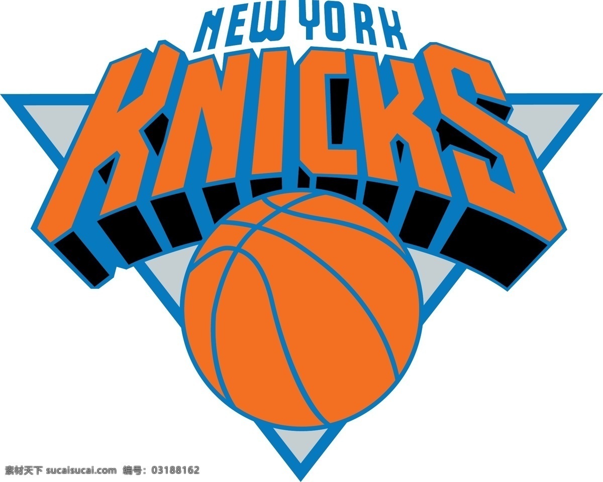 knicks 标志 nba new 篮球 模板 球队标志 设计稿 素材元素 york 纽约尼克斯队 源文件 矢量图
