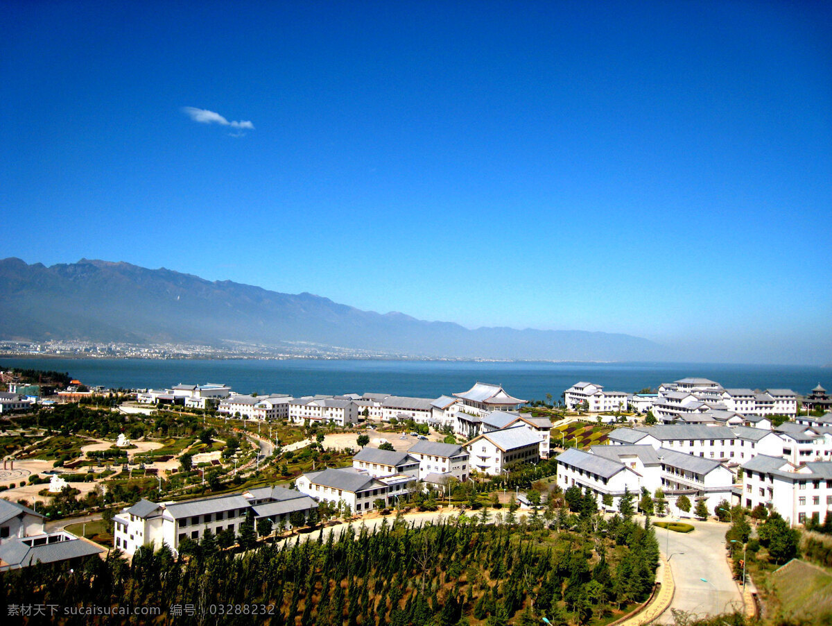 云南石林风景 蓝天 白云 云南 石林 风景 国内旅游 旅游摄影