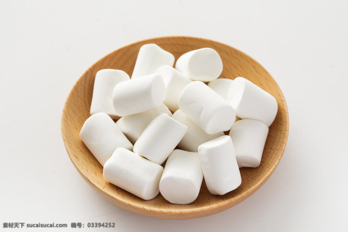 棉花糖摄影 甜点 牛轧糖 雪花酥 原料 棉花糖 碗