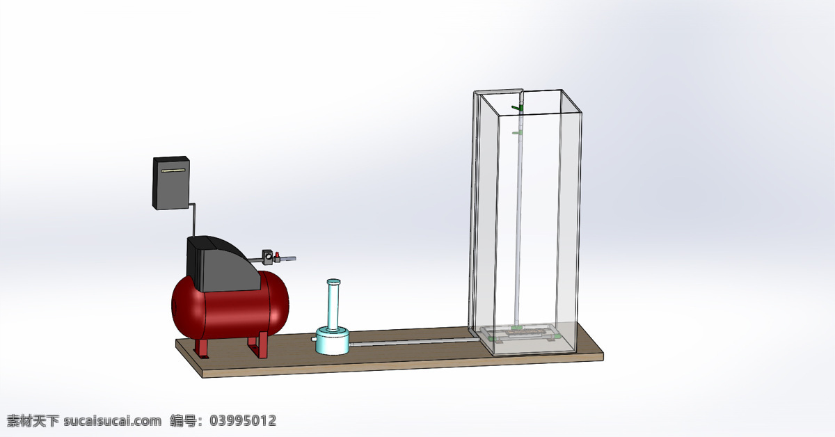 asambly 泡沫 发生器 发电机 工作 实验 buuble 曝气 水 3d模型素材 电器模型