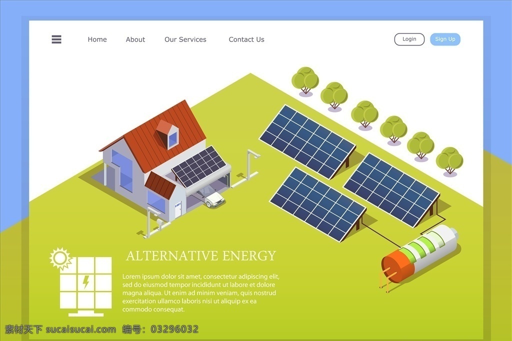 太阳能板 绿色能源 电能源 能源 发电 发电板 新能源 生活百科 现代科技 科学研究 底纹边框 其他素材