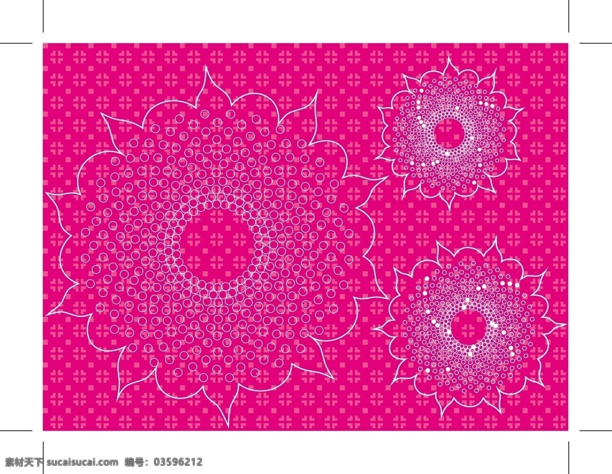 花纹 背景 墙纸 矢量 免费 插画 花朵 卡通 矢量图 其他矢量图