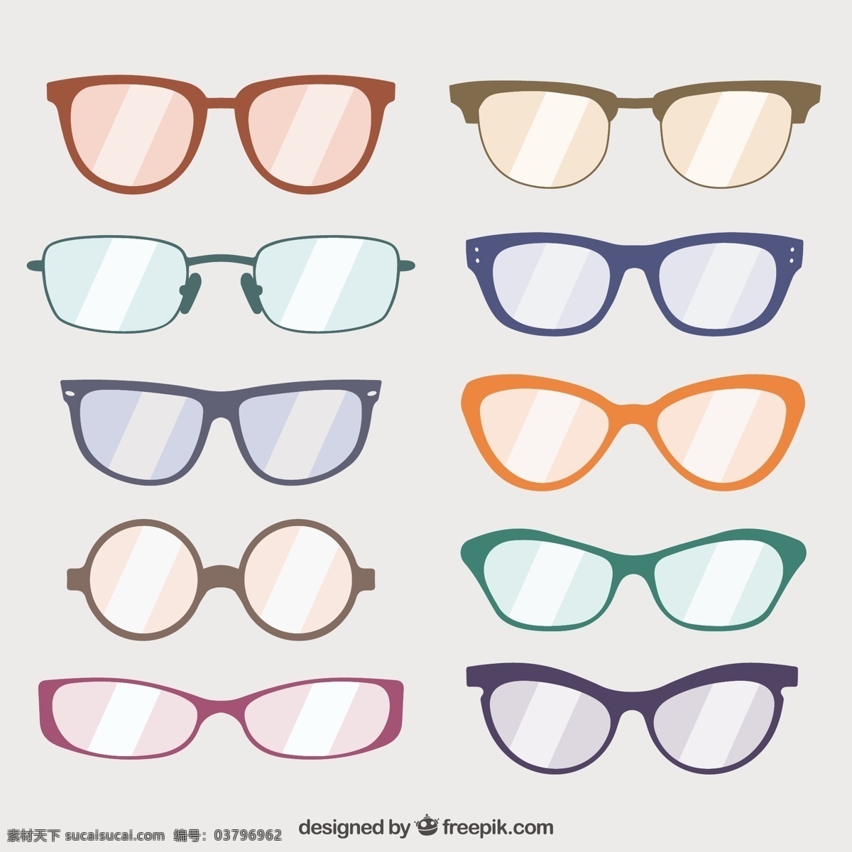 现代的眼镜 时装 眼镜 现代 太阳镜 风格 收藏 配件 视力
