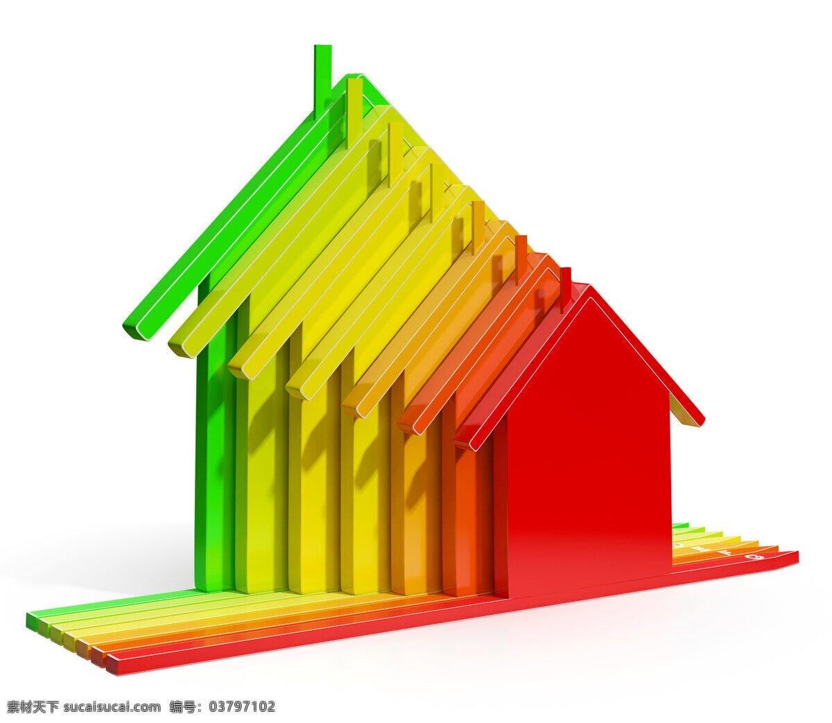 能源 效率 等级 住宅 生态 家园 白色