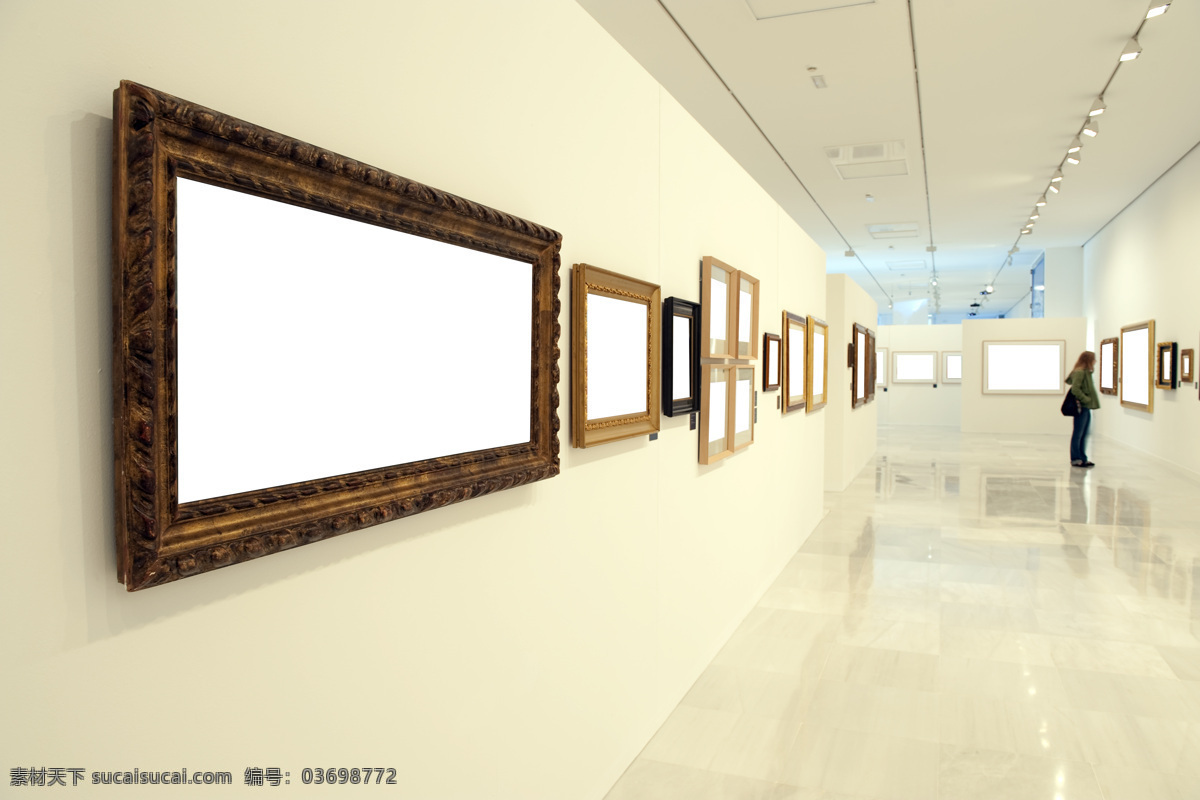广告牌 画框 高清 画展 展厅 高清图片 画廊 展览 室内摄影 建筑园林