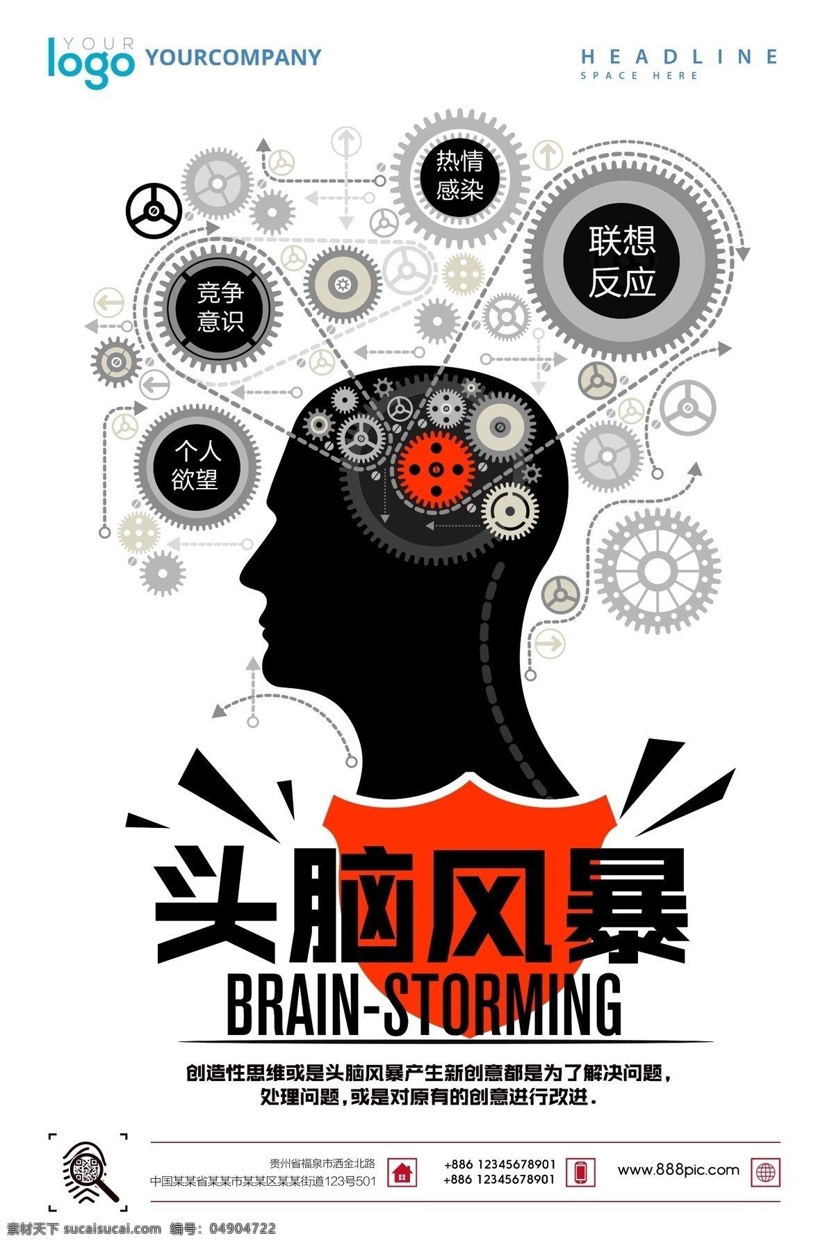 创意 广告 头脑 风暴 创意广告 头脑风暴 机械素材 创意设计 贵州福泉