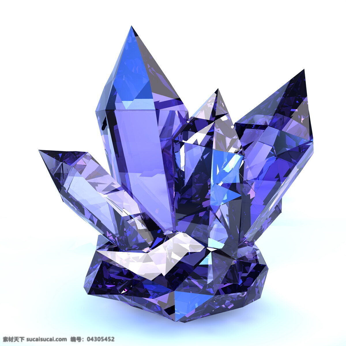 紫色水晶石 矿石 紫色 水晶 水晶石 原石 生活百科 生活素材